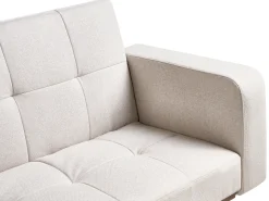 Divano letto 3 posti HJULBY Beige chiaro