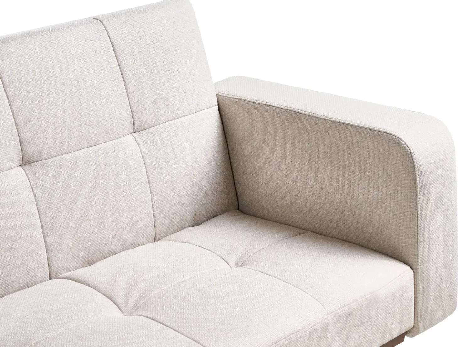 Divano letto 3 posti HJULBY Beige chiaro