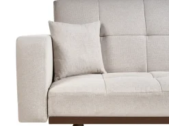 Divano letto 3 posti HJULBY Beige chiaro