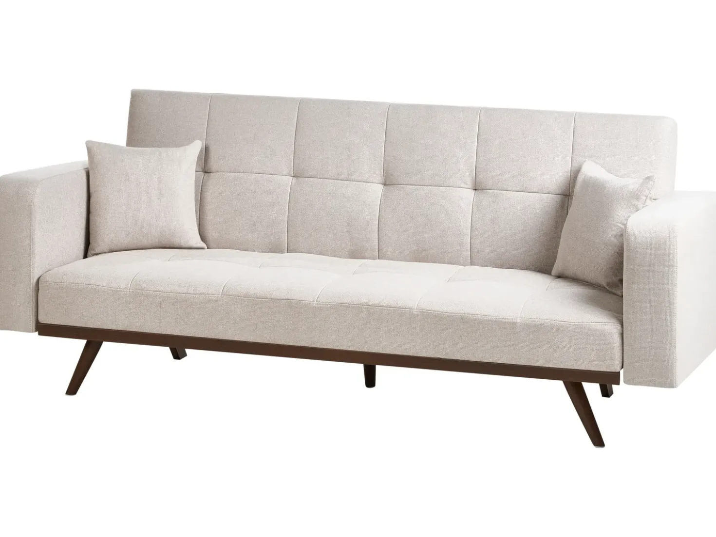 Divano letto 3 posti HJULBY Beige chiaro