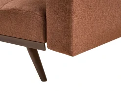 Divano letto 3 posti HJULBY Marrone dorato