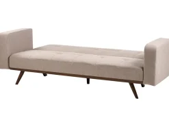 Divano letto 3 posti HJULBY Marrone chiaro