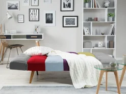 Divano letto 2 posti INGARO Tessuto Multicolore