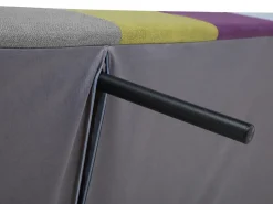 Divano letto 2 posti INGARO Tessuto Multicolore