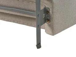 Divano letto 2 posti ISHOJ Tessuto Beige chiaro
