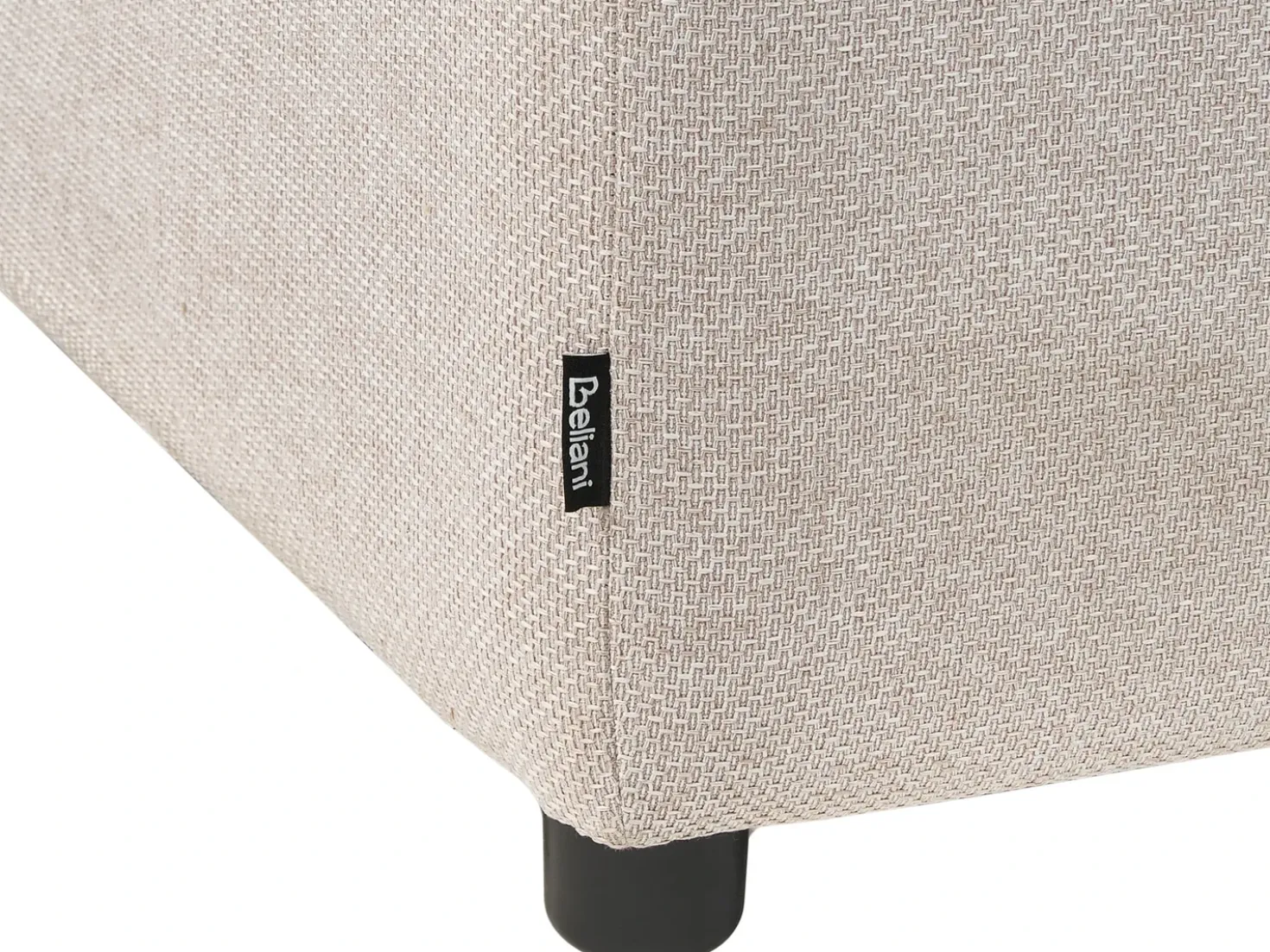 Divano letto 2 posti ISHOJ Tessuto Beige chiaro