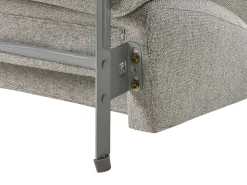 Divano letto 2 posti ISHOJ Tessuto Grigio chiaro
