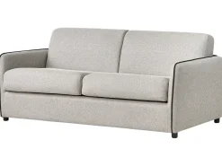Divano letto 2 posti ISHOJ Tessuto Grigio chiaro