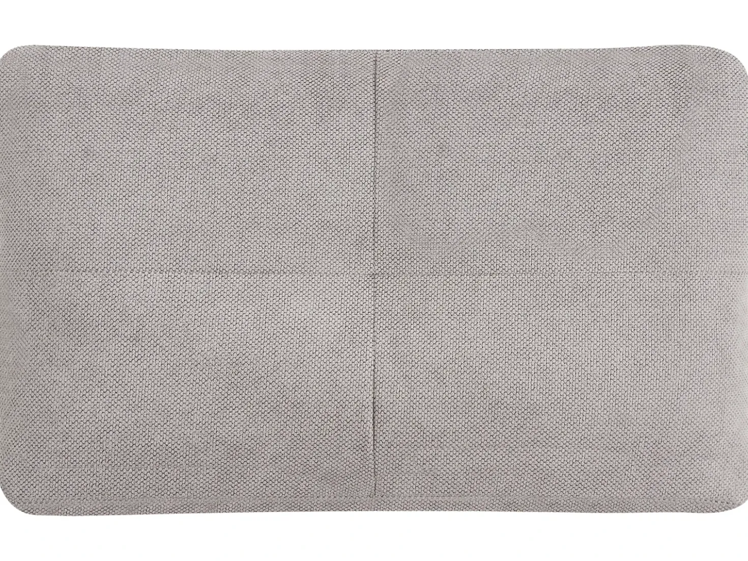 Divano letto 3 posti JERSLEV Tessuto Grigio