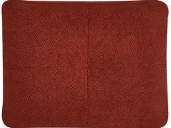 Divano letto 2 posti JERSLEV Tessuto Rosso