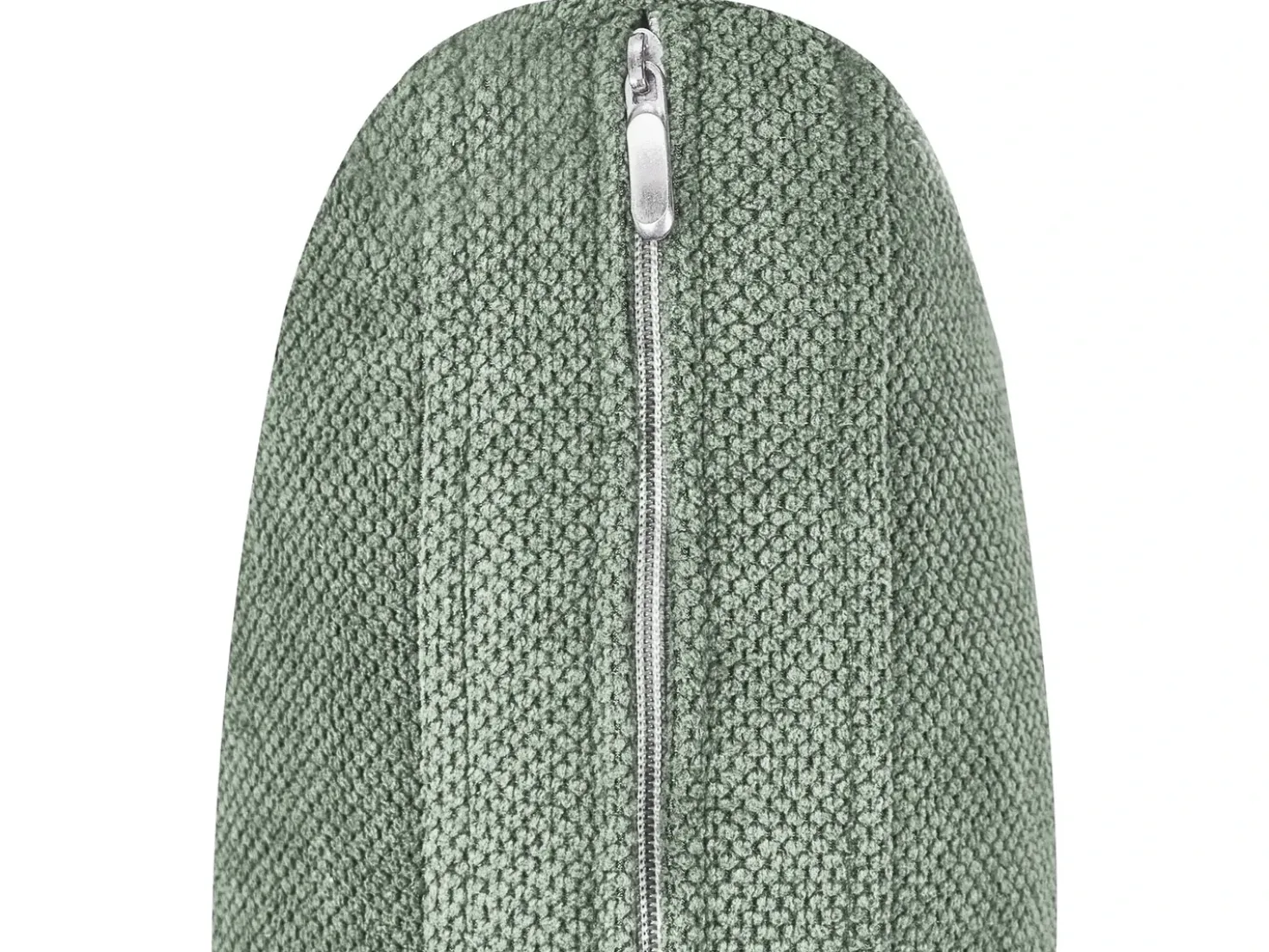 Divano letto 3 posti JERSLEV Tessuto Verde chiaro
