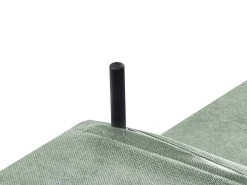 Divano letto 3 posti JERSLEV Tessuto Verde chiaro