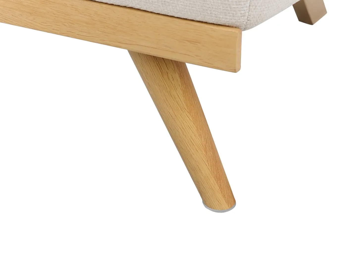 Divano letto 2 posti KALFAFEL Tessuto Beige