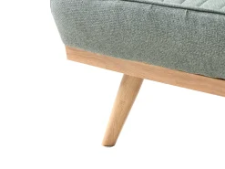 Divano letto 2 posti KALFAFEL Tessuto Verde