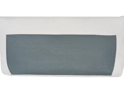 Divano letto 3 posti KARILA Tessuto Beige chiaro con contenitore Lato Sinistro