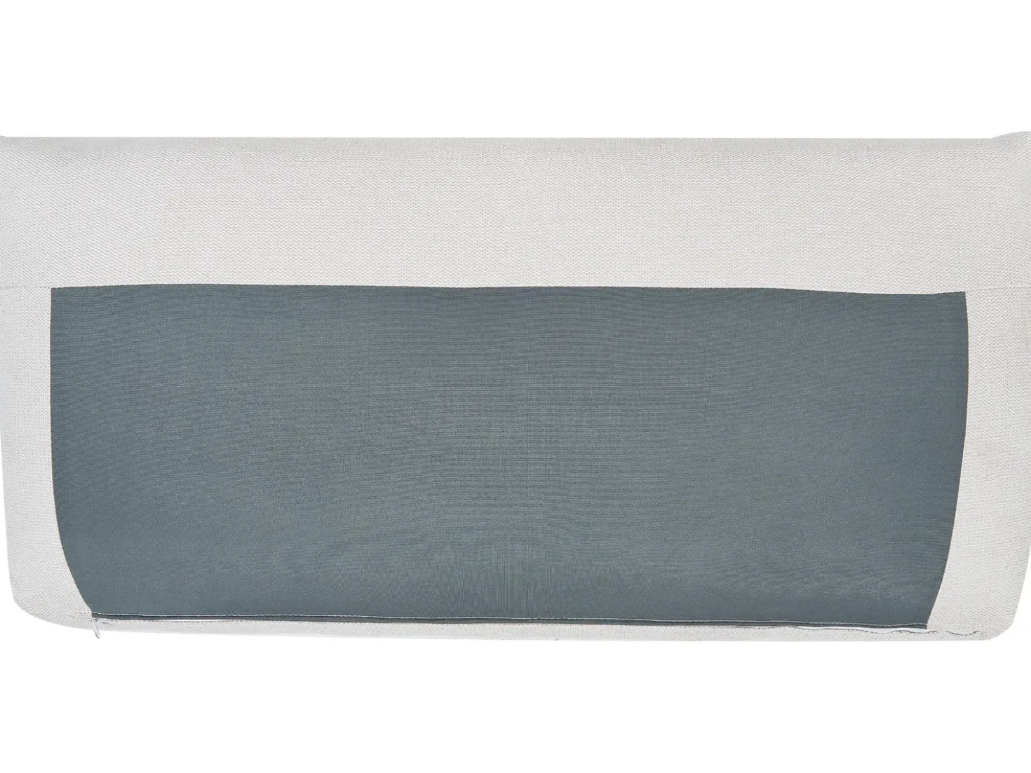 Divano letto 3 posti KARILA Tessuto Beige chiaro con contenitore Lato Sinistro