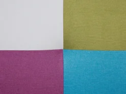 Divano letto 3 posti LEEDS Tessuto Multicolore