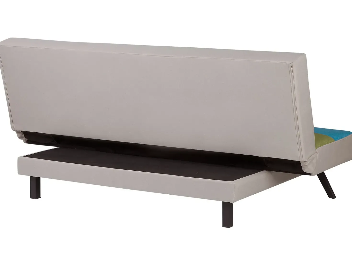 Divano letto 3 posti LEEDS Tessuto Multicolore