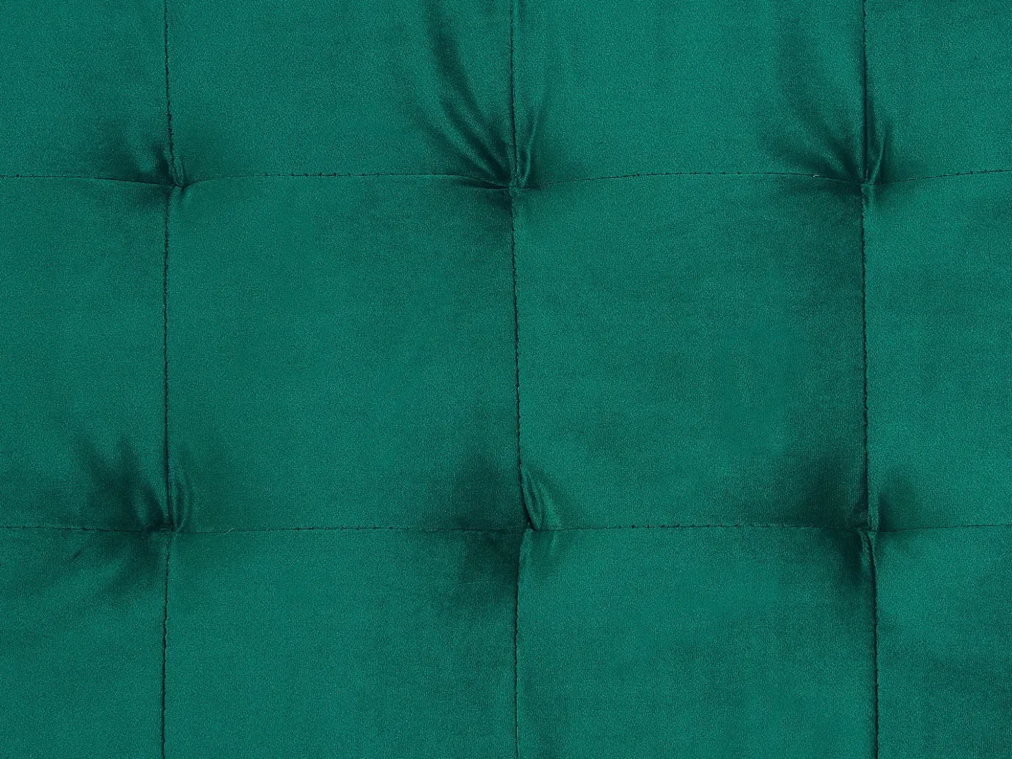 Divano letto 3 posti MARSTAL Velluto Verde smeraldo
