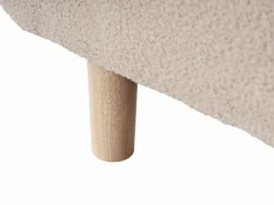Divano letto 2 posti RISOR Bouclé Beige