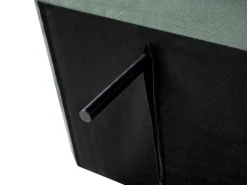 Divano letto 2 posti RISOR Tessuto Verde chiaro