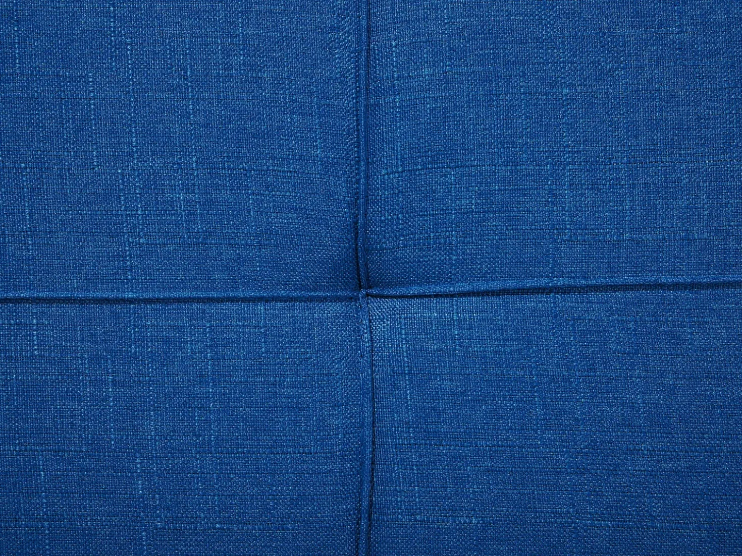 Divano letto 3 posti RONNE Tessuto Blu marino