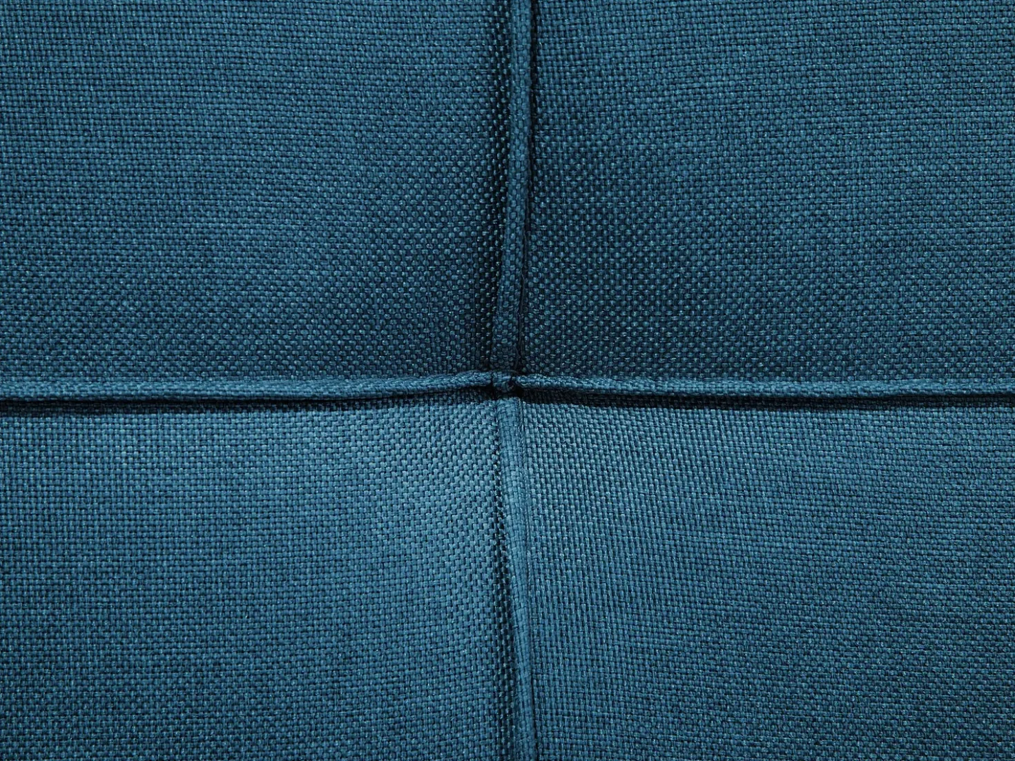 Divano letto 3 posti ROXEN Tessuto Blu