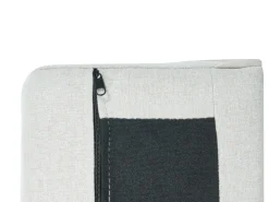 Divano letto 3 posti ROXEN Tessuto Beige chiaro