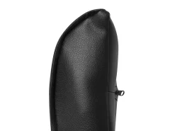 Divano letto 3 posti ROXEN Pelle sintetica Nero