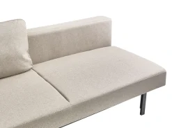 Divano letto 3 posti ROYKKA Tessuto Beige