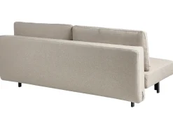 Divano letto 3 posti ROYKKA Tessuto Beige