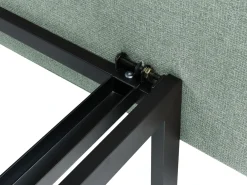 Divano letto 3 posti ROYKKA Tessuto Verde chiaro