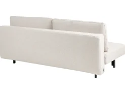 Divano letto 3 posti ROYKKA Tessuto Bianco sporco