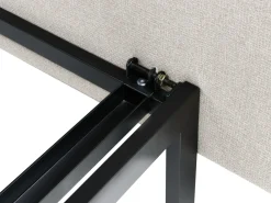 Divano letto 3 posti ROYKKA Tessuto Bianco sporco