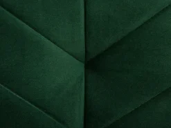 Divano letto 3 posti SENJA Velluto Verde smeraldo