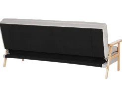 Divano letto 3 posti TJORN Tessuto Beige