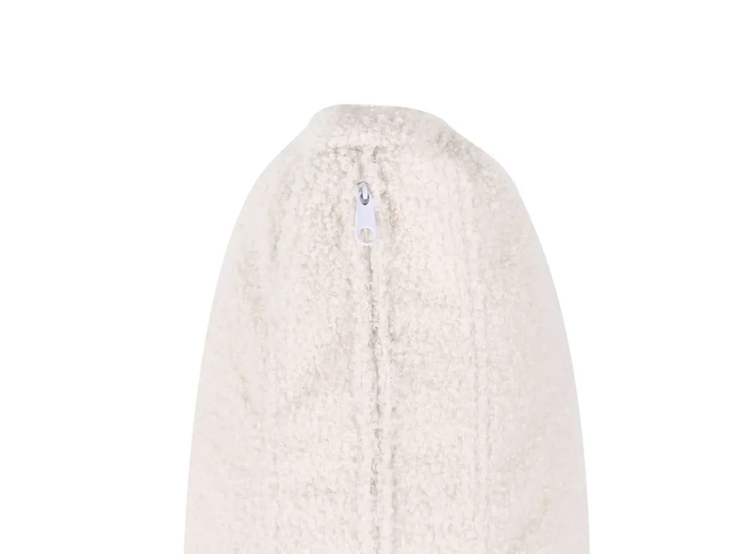 Divano letto 3 posti VAXHOLM Bouclé Beige chiaro con contenitore