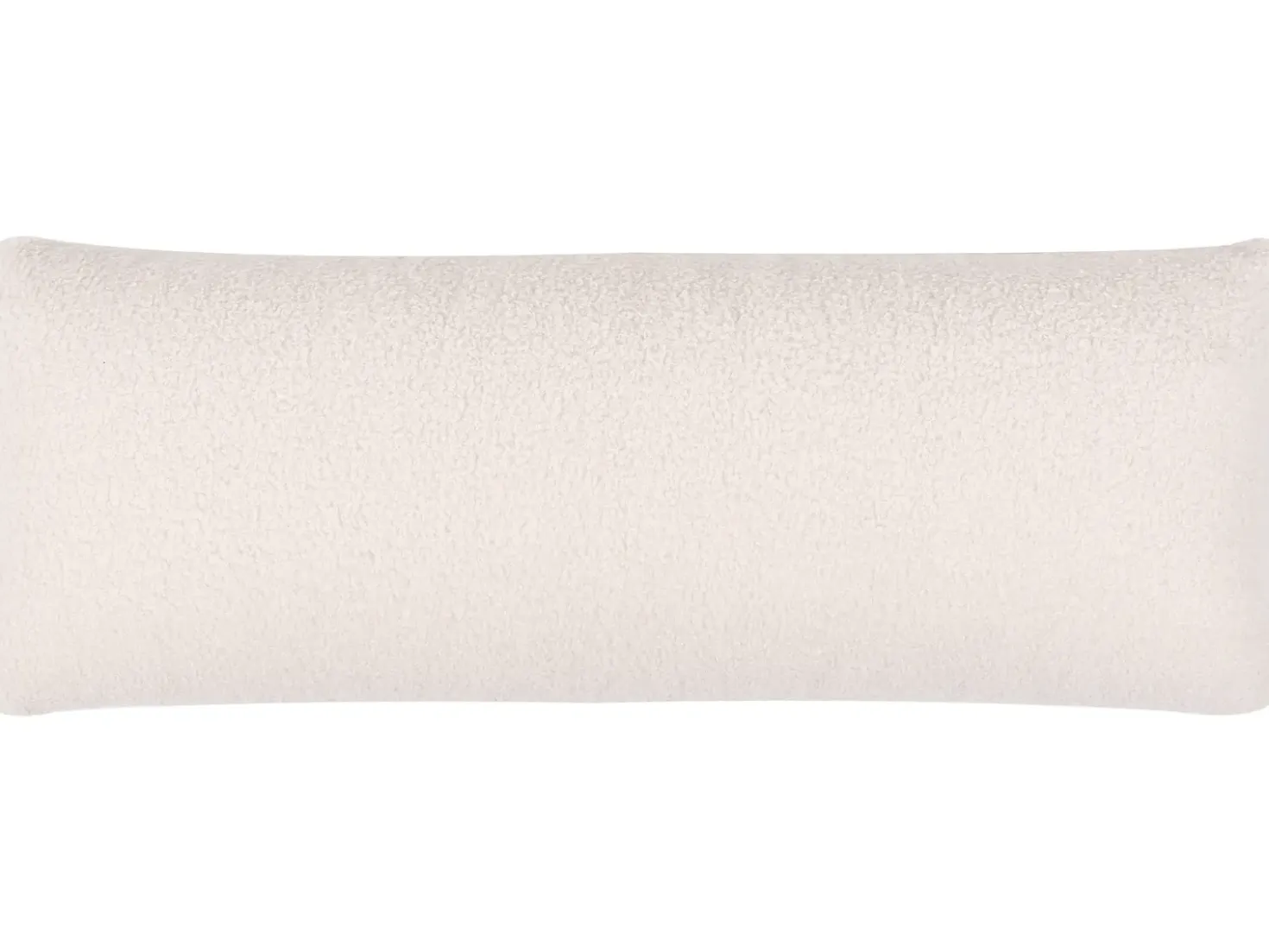 Divano letto 3 posti VAXHOLM Bouclé Beige chiaro con contenitore