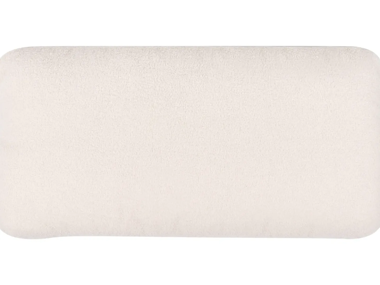 Divano letto 3 posti VAXHOLM Bouclé Beige chiaro con contenitore