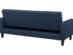 Divano letto 3 posti VEHKOO Tessuto Blu scuro