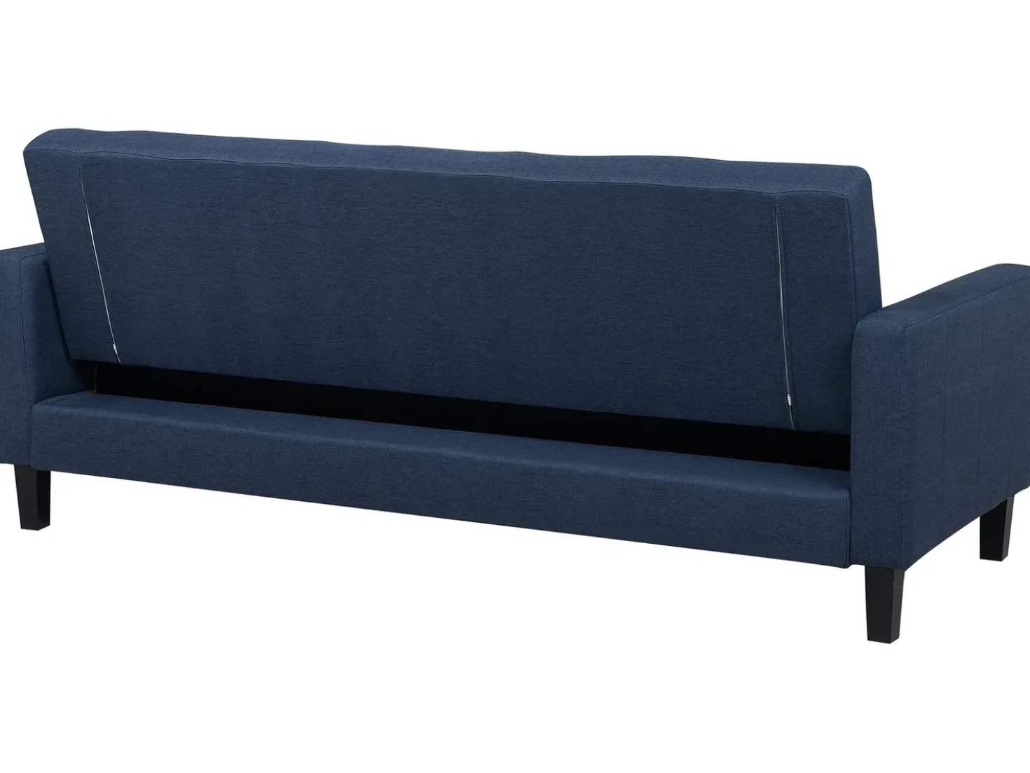 Divano letto 3 posti VEHKOO Tessuto Blu scuro