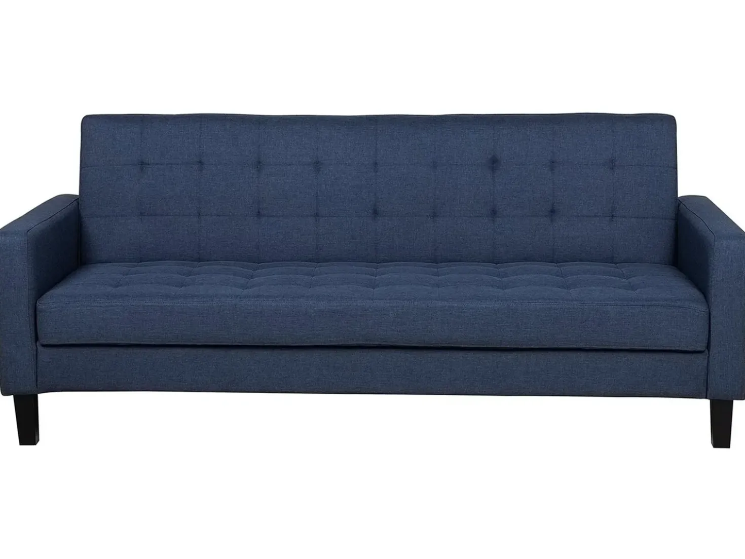 Divano letto 3 posti VEHKOO Tessuto Blu scuro