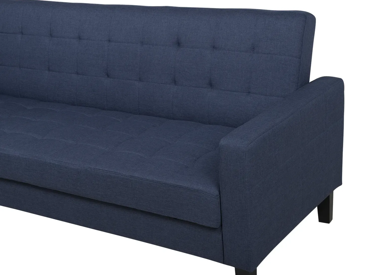 Divano letto 3 posti VEHKOO Tessuto Blu scuro