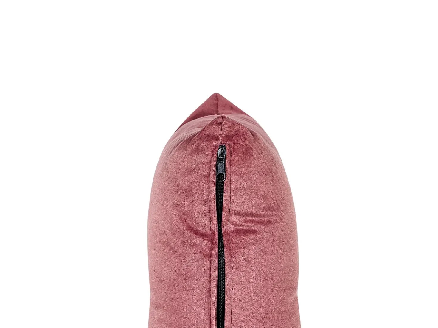 Divano letto 2 posti VESTFOLD Velluto Rosa