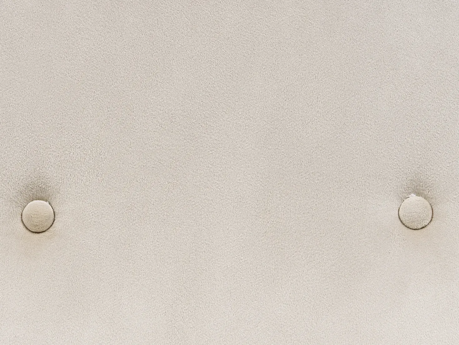 Divano letto 2 posti VESTFOLD Velluto Beige