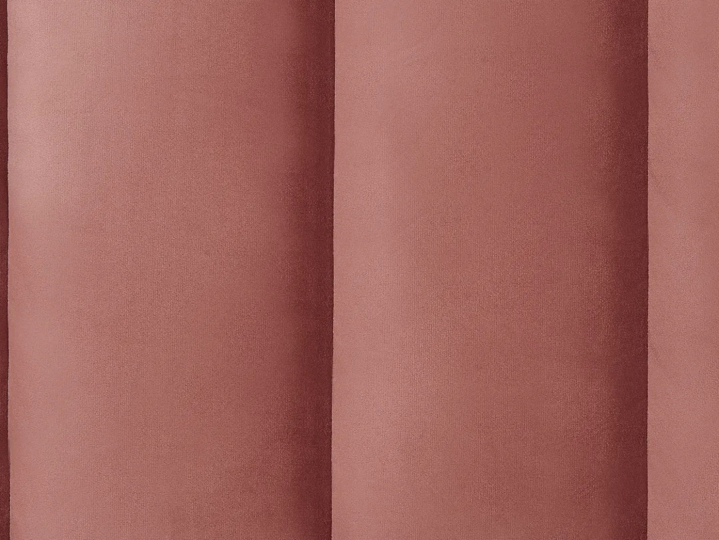 Divano letto 3 posti VIMMERBY Velluto Rosa