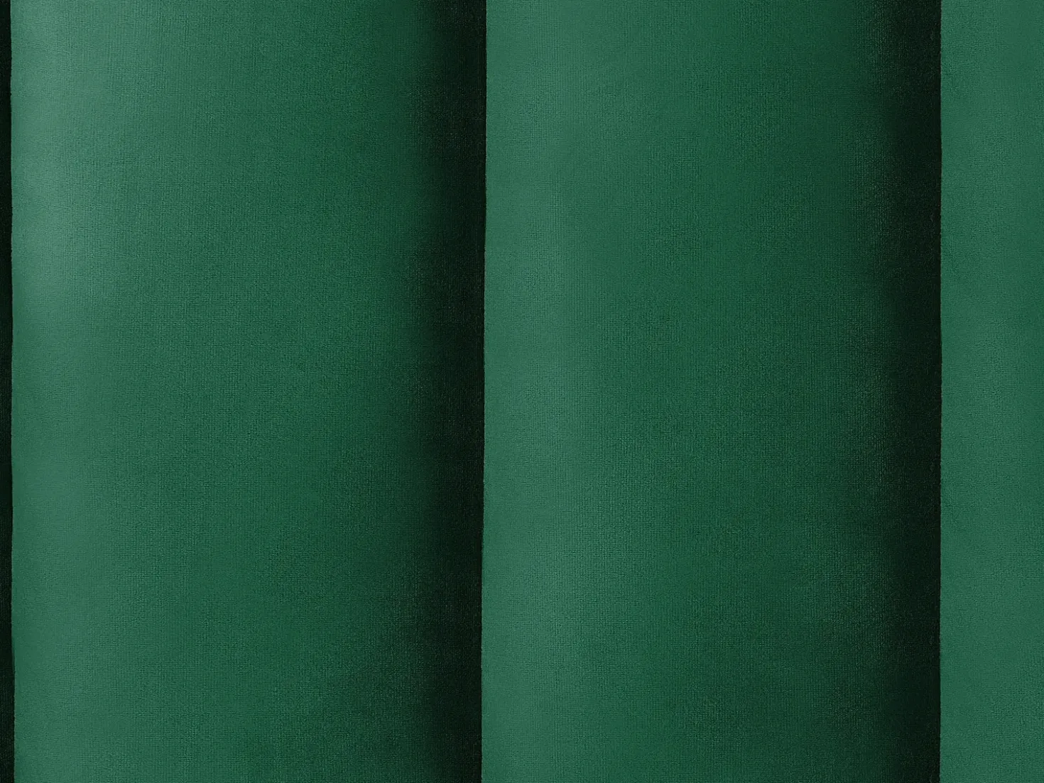 Divano letto 3 posti VIMMERBY Velluto Verde smeraldo
