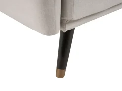 Divano letto 3 posti VIMMERBY Tessuto Beige