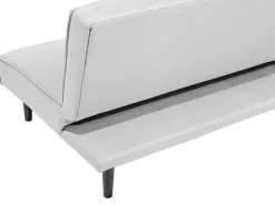 Divano letto 3 posti VISBY Tessuto Grigio chiaro