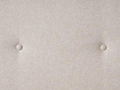 Divano letto 3 posti VISBY Tessuto Beige chiaro